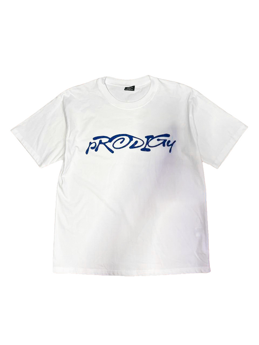 Prodigy Tee ( Blue & White )