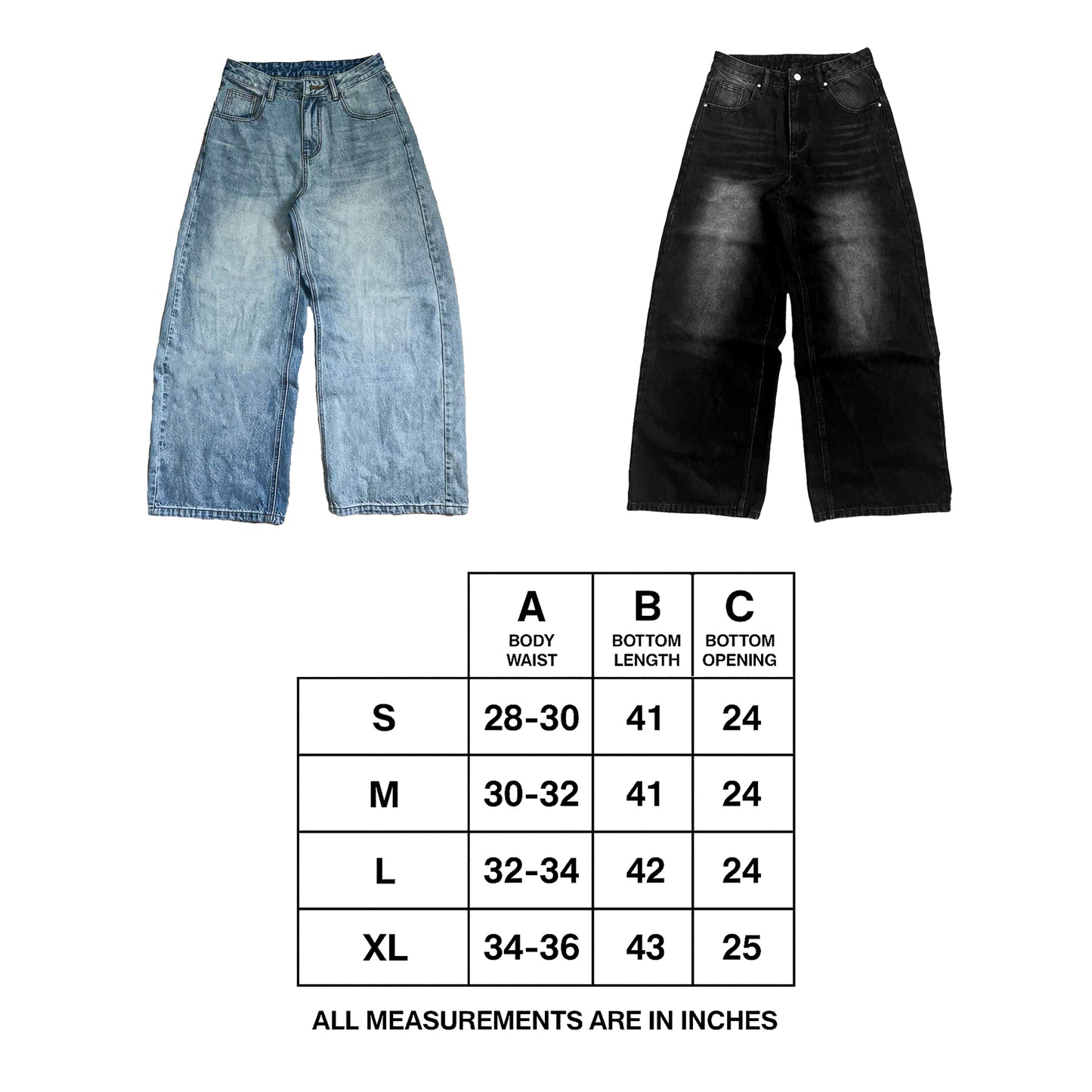 Standout Jeans - Azure Blue