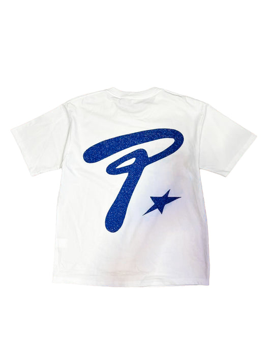 Prodigy Tee ( Blue & White )